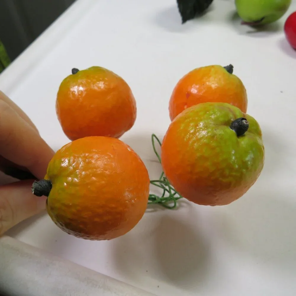 Vintage Faux Fruit Decor Collection (small - medium sizes)